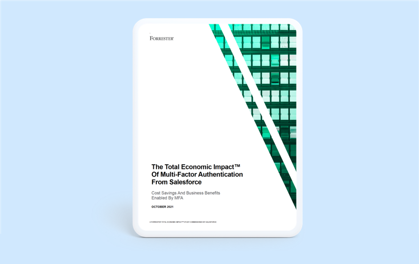 Salesforce の MFA の Total Economic Impact (総経済効果)